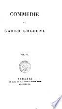 Commedie di Carlo Goldoni