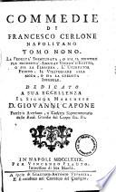 Commedie di Francesco Cerlone