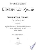 Commemorative Biographical Record of Washington County, Pennsylvania