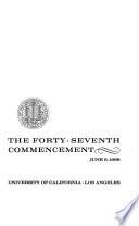 Commencement