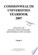 Commonwealth Universities Yearbook