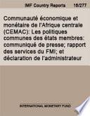 Communauté économique et monétaire de l'Afrique centrale (CEMAC)