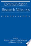 Communication Research Measures
