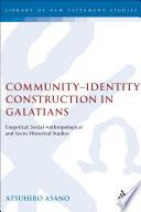 Community-Identity Construction in Galatians
