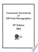 Community Sourcebook of ZIP Code Demographics