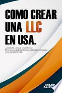 Como crear una LLC en USA.