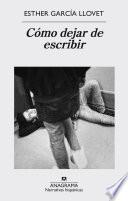 Cómo dejar de escribir