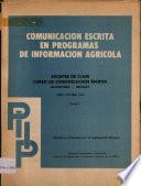 Como escribir para educar al agricultor