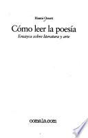 Cómo leer la poesía