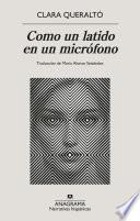 Como un latido en un micrófono