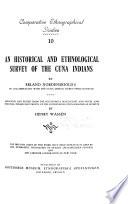 Comparative Ethnographical Studies: Historical and ethnological survey of the Cuna Indians