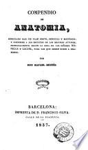 Compendio de anatomia