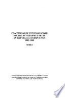 Compendio de estudios sobre políticas agropecuarias en República Dominicana, 1985-1988