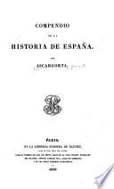 Compendio de la historia de Espana