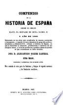 Compendio de la historia de España