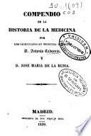 Compendio de la historia de la medicina