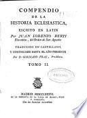 Compendio de la historia eclesiastica