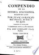 Compendio de la historia eclesiástica
