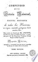 Compendio de la historia universal, ó, Pintura histórica de todas las naciones, 9