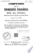 Compendio de la nosografía filosófica del Dr. Pinel
