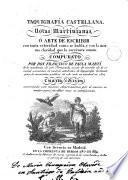 Compendio de la taquigrafia española