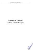 Compendio de legislación de áreas naturales protegidas
