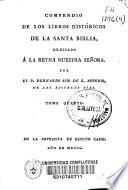 Compendio de los libros históricos de la Santa Biblia