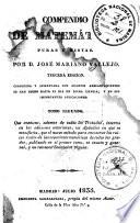 Compendio de matemáticas puras y mistas