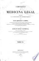 Compendio de medicina legal