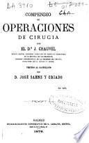 Compendio de operaciones de cirugía