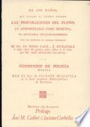 Compendio de policía médica (rústica)
