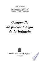 Compendio de psicopatología de la infancia