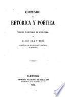 Compendio de retórica y poética