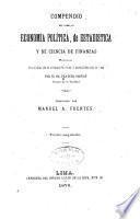 Compendio del curso de economía política, de estadística y de ciencia de finanzas