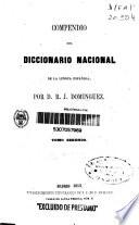 Compendio del diccionario nacional de la lengua española