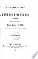 Compendio para o ensino dos Surdos-Mudos