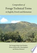 Compendium of Forage Technical Terms in English, French and Romanian