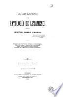Compilacion de la patología de Letamendi