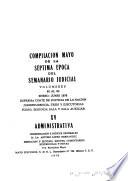 Compilación Mayo de la ... época del Semanario judicial