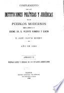 Complemento de las instituciones políticas y jurídicas