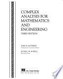 Complex Analysis for Mathematics and Engineering