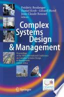 Complex Systems Design & Management