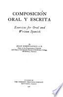 Composicion oral y escrita