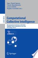 Computational Collective Intelligence