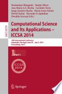Computational Science and Its Applications - ICCSA 2014