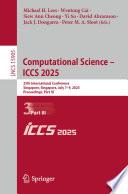 Computational Science – ICCS 2025