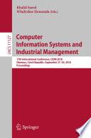 Computer Information Systems and Industrial Management