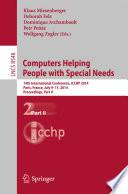 Computers Helping People with Special Needs