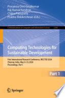 Computing Technologies for Sustainable Development