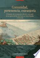 Comunidad, pertenencia, extranjería